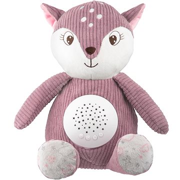 E-shop Canpol babies Plüsch-Kitz mit Melodien und Projektor 3in1 rosa