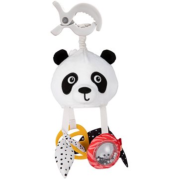 E-shop Canpol Babies Panda Sensory Hanging Travel Toy mit Clip BabiesBoo