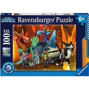 Ravensburger Puzzle 133796 Jak Vycvičit Draka: The Nine Realms 100 Dílků