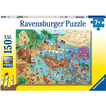 E-shop Ravensburger Puzzle 133499 Piraten 150 Teile