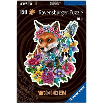 E-shop Ravensburger Puzzle 175123 Holzpuzzle Bunter Fuchs 150 Teile