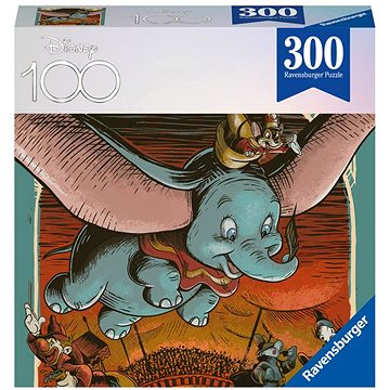 Ravensburger Puzzle 133703 Disney 100 Let: Dumbo 300 Dílků