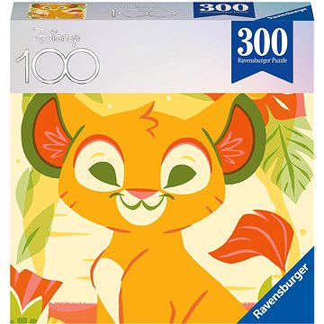 E-shop Ravensburger Puzzle 133734 Disney 100 Jahre: König der Löwen 300 Teile