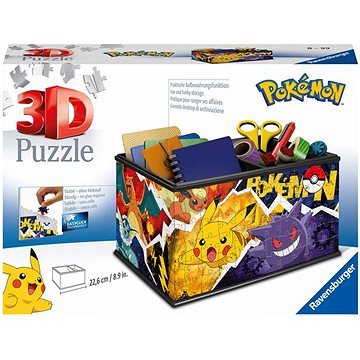 E-shop Ravensburger Puzzle 115464 Pokémon Aufbewahrungsbox - 216 Teile
