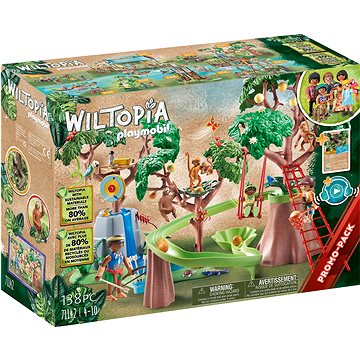E-shop Playmobil 71142 Wiltopia - Tropischer Dschungel-Spielplatz