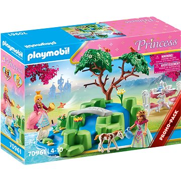 E-shop Playmobil 70961 Prinzessinnen - Picknick mit einem Fohlen