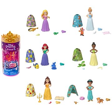 Disney Princess Color Reveal Královská Malá Panenka