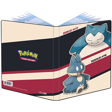 E-shop Pokémon UP: GS Snorlax Munchlax - A5 Album für 80 Karten