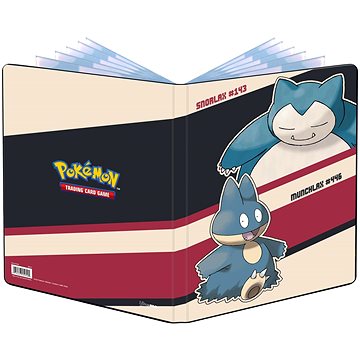 E-shop Pokémon UP: GS Snorlax Munchlax - A4 Album für 180 Karten