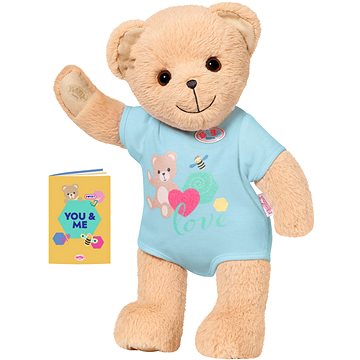 E-shop BABY geboren Teddybär - blaue Kleidung