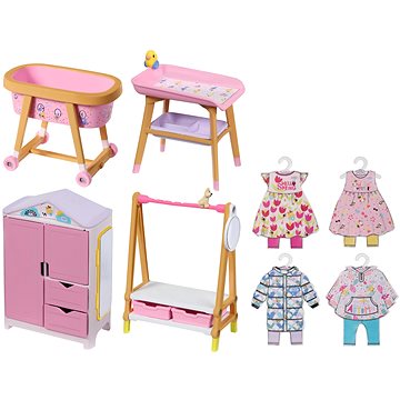 E-shop BABY born Minis-Set mit Möbeln