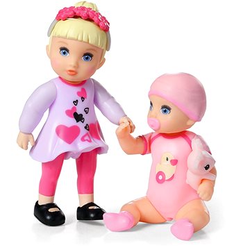 E-shop BABY born Minis 2er-Puppen-Set, Hannah und Isabella
