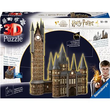 E-shop Harry Potter: Schloss Hogwarts - Astronomieturm (Night Edition) 540 Teile