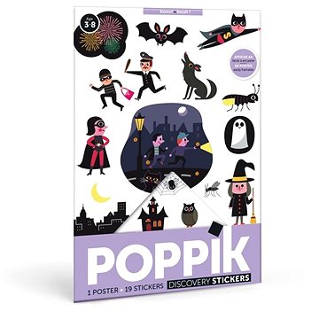 E-shop POPPIK Samolepkový plakát BOO