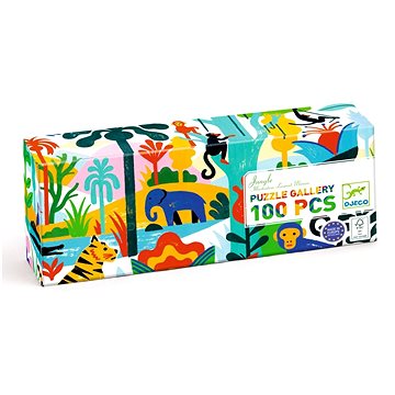E-shop DJECO Puzzle Dschungel - 100 Teile