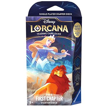 E-shop Disney Lorcana: Das erste Kapitel TCG Starter Deck Sapphire & Steel
