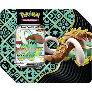 E-shop Pokémon TCG: SV4.5 Paldean Fates - Premium Tin - Great Tusk ex