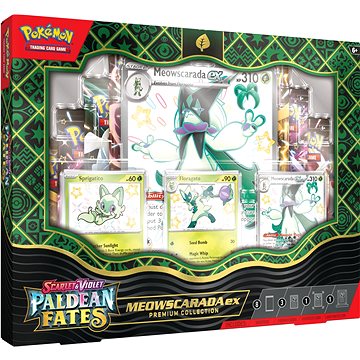 E-shop Pokémon TCG: SV4.5 Paldean Fates - Meowscarada ex Premium Collection