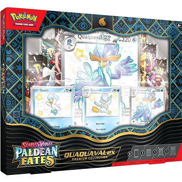 E-shop Pokémon TCG: SV4.5 Paldean Fates - Quaquaval ex Premium Collection