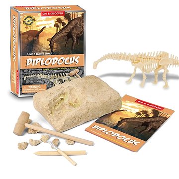 Diplodocus Dinosaur Toy Fosilní výkopová sada