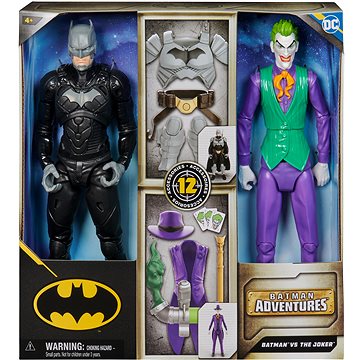 E-shop Batman & Joker mit Spezialausrüstung - 30 cm