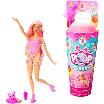 E-shop Barbie Pop Reveal Barbie Juicy Fruit - Erdbeerlimonade
