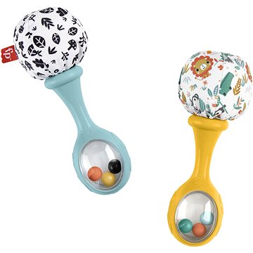 E-shop Fisher-Price Rattling Rumba Ball Blütenblätter und Tiere
