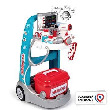 E-shop Smoby Medical Electronic Trolley mit Zubehör