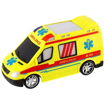 Teddies Auto RC ambulance 20cm na dálkové ovládání 27MHz