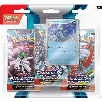 E-shop Pokémon TCG: SV04 Paradox Rift - 3 Blister Booster