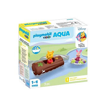 E-shop Playmobil 1.2.3 & Disney: Die Wasserabenteuer von Winnie Puuh und Ferkel