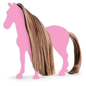 E-shop Schleich Haare Beauty Horses Brown-Gold 42653