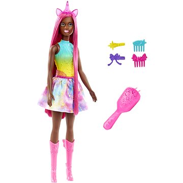 E-shop Barbie Fairy Puppe mit langen Haaren - Fairy Einhorn