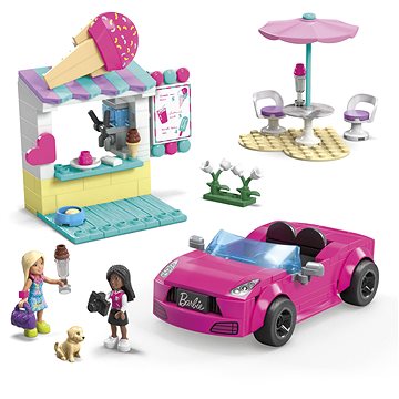 E-shop Mega Barbie Cabrio und Eiscreme-Stand