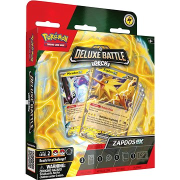 E-shop Pokémon TCG: Deluxe-Kampfdeck - Zapdos ex