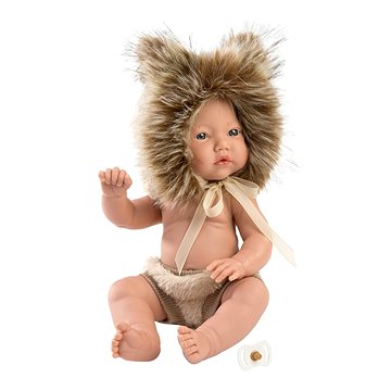 Llorens 63201 New Born chlapeček - realistická panenka s celovinylovým tělem - 31 cm