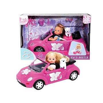 E-shop Simba Puppe Evi mit New Beetle Car