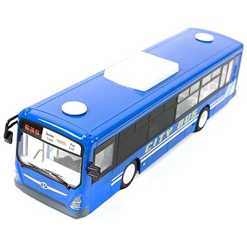 KIK KX9563 RC autobus s otevíracími dveřmi 32cm modrý