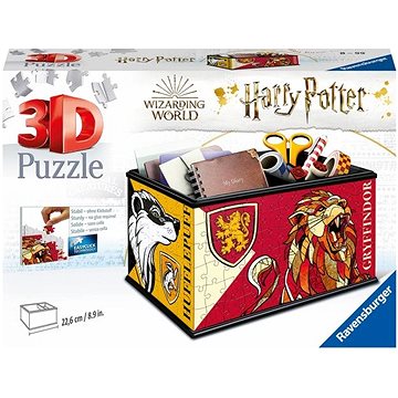 Ravensburger 3D puzzle 112586 Úložná krabice Harry Potter 216 dílků