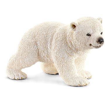 Schleich Zvířátko - mládě ledního medvěda chodící 14708