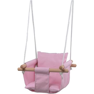 E-shop Textilschaukel für Kinder 100% Baumwolle Pink