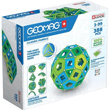 Geomag - Classic Panels Masterbox Cold 388 pcs