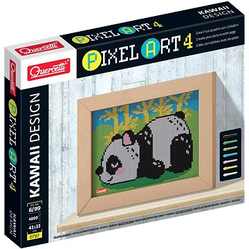 Quercetti Panda – mozaika z kolíčků