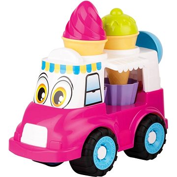 Androni Veselý zmrzlinářský vůz - 24 cm, růžový