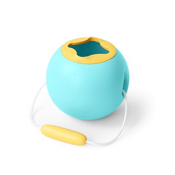 QUUT MiniBallo Kyblík světle modrá/žluté madlo - Malý kyblík