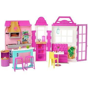 Barbie restaurace herní set
