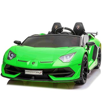 E-shop Elektroauto Lamborghini Aventador 12V Doppelsitzer - grün