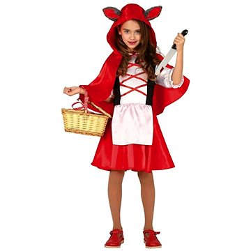 Dětský kostým - červená karkulka - halloween ( 5 -6 let )