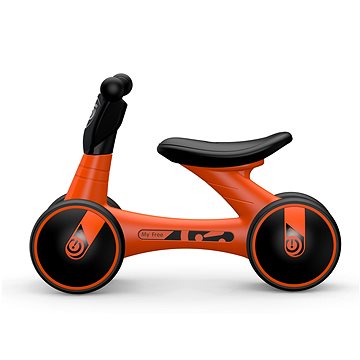 Luddy Mini Balance Bike oranžová