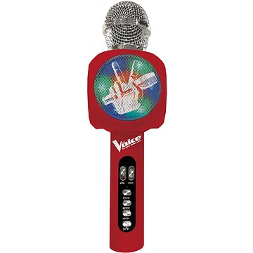 Lexibook Bezdrátový karaoke mikrofon The Voice s vestavěným reproduktorem a světelnými efekty MIC260